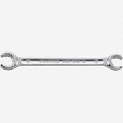 Stahlwille 24 Double ended open ring Bi-hex Flare Nut Spanner, angled, 14 x 17 mm