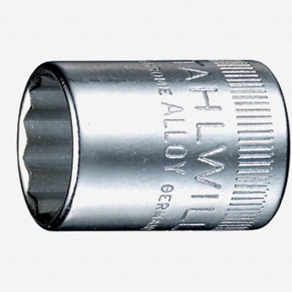 Stahlwille 40D 12-pt 1/4" Socket, 12 mm