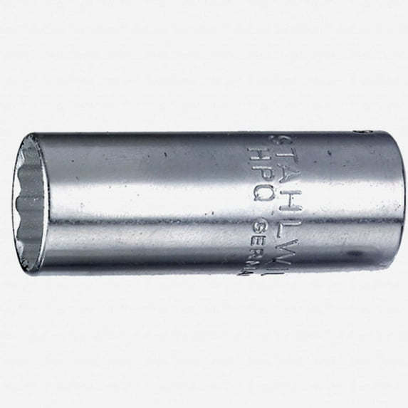 Stahlwille 40DL Extra Deep 12-pt 1/4" Socket, 6 mm