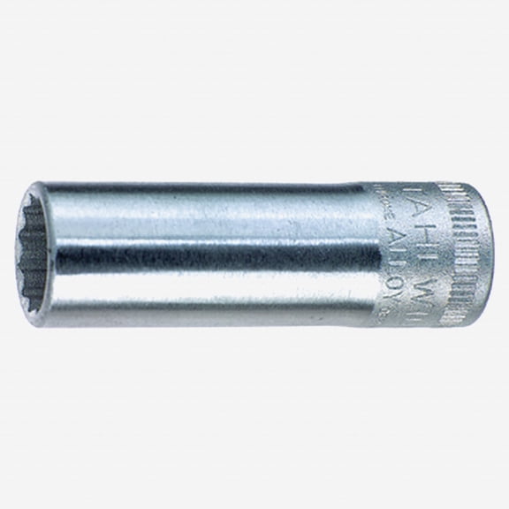 Stahlwille 46 Extra Deep Socket, 3/8" Drive, 12 Point, 12 mm