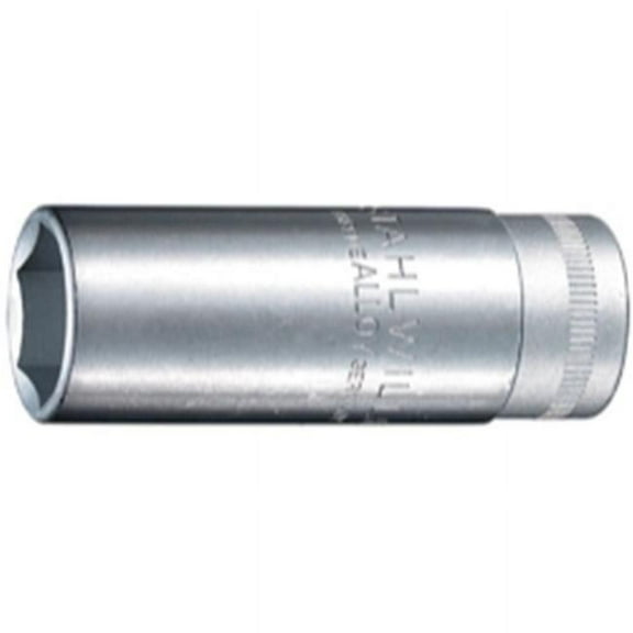 Stahlwille 4606 Spark Plug Socket, 3/8" Drive, 6 Point, 18mm - 11/16"