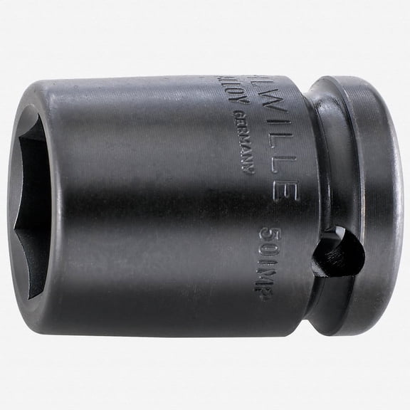Stahlwille 50IMP 1/2" 6-pt Impact Socket, 32 mm