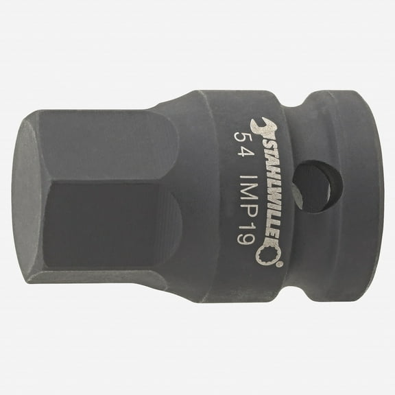 Stahlwille 54IMP Hex Impact Socket, 1/2" Drive, 8 mm