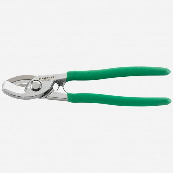 Stahlwille 6630 Cable shear, 220 mm, Chrome w/ Dip-coated