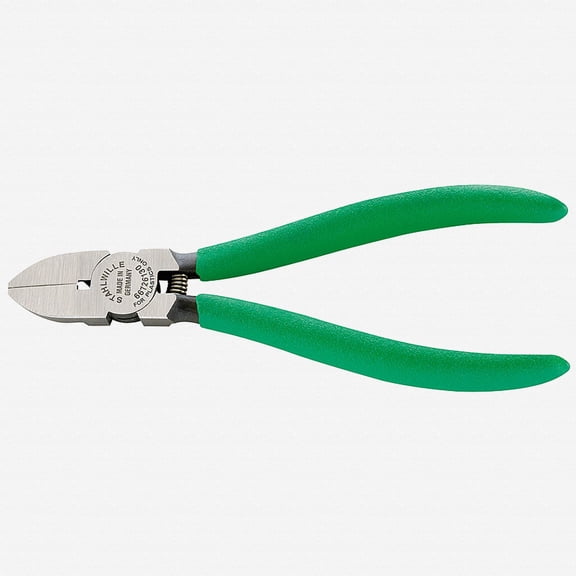 Stahlwille 6672 Side cutter for plastic, 160 mm, Dip-coated