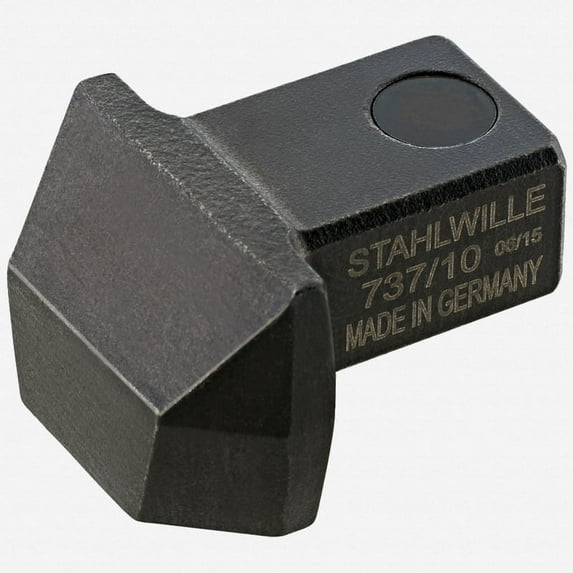 Stahlwille 737/10 Blank end insert tool, 9x12 mm