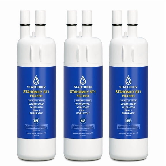 Stahomily EDR1RXD1 Water Filter 1 Replacement, Compatible with W10295370A, WHR1RXD1, EDRIRXD1B, 9081 9930 46-9081 46-9930, 3 Pack