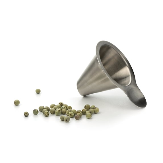 Stailess Steel Silver Peppercorn Funnel