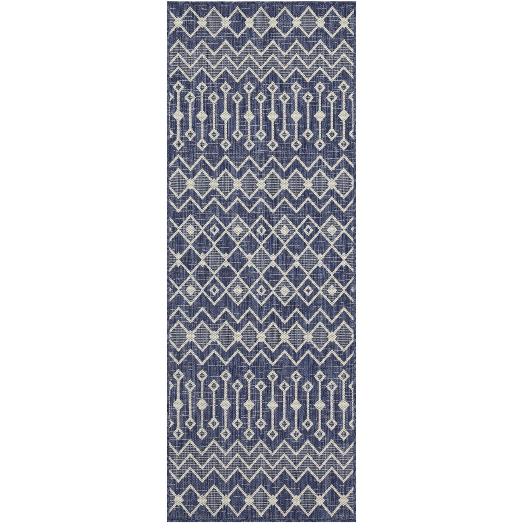 Stain Area Rug - 2 Ft. 7 In. X 3 Blue Sunshine Collection Polypropylene ...