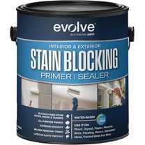 Evolve Stain Blocking Primer & Sealer, Quick-Dry & Low Odor Paint Primer, White, 1 gal