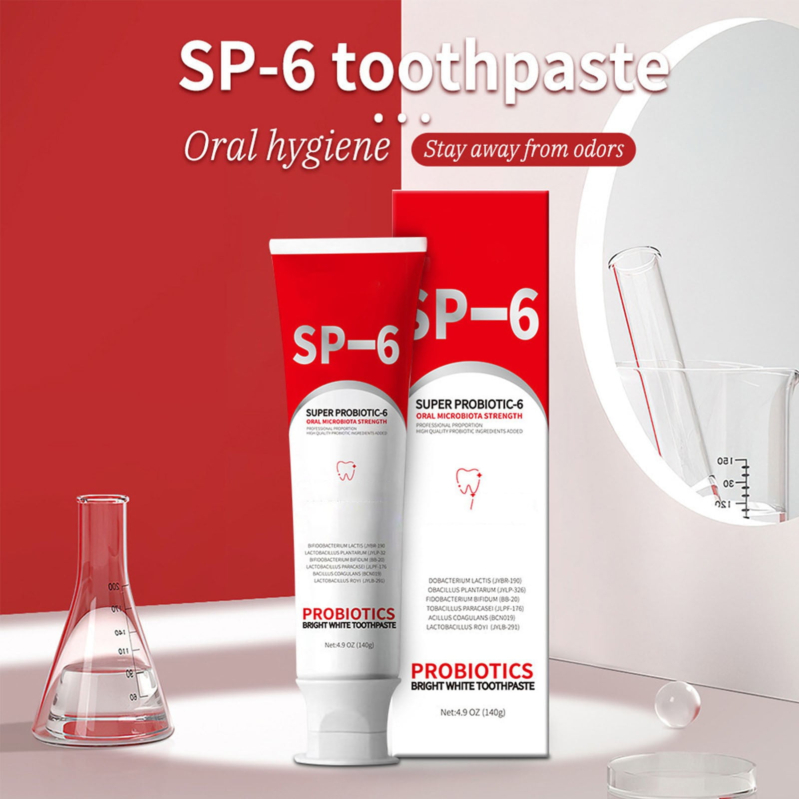 Stain Removal Toothpaste Fresh Breath Teeth.