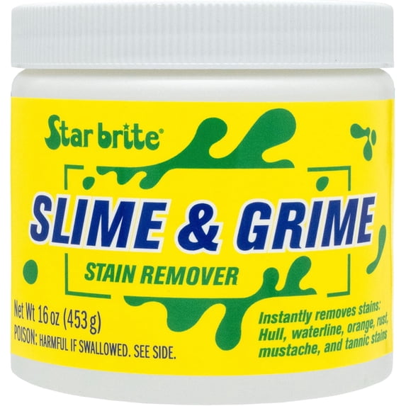 Stain Remover Concentrate – Makes 5 Gallons Removes Tarnish, Rust, and Tough Stains on Fiberglass, Metal, Wood, Cement, Tile, Decks, More