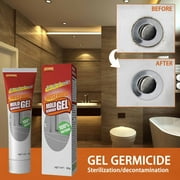 Stain Remover Gel Germicide - Decontamination Fast and Effective - Sterilization Quickly Clean Mold Stain - Powerful Eliminate Musty Dirt and Grime Whitening Deep Cleaner