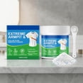 thumbnail image 1 of Stain Remover Powder, 100g Oxygen Brightener for Clothes, Heavy Duty Stain Eliminator for Armpit, Collar, Makeup & Food, Safe for Fabrics, 1 of 9
