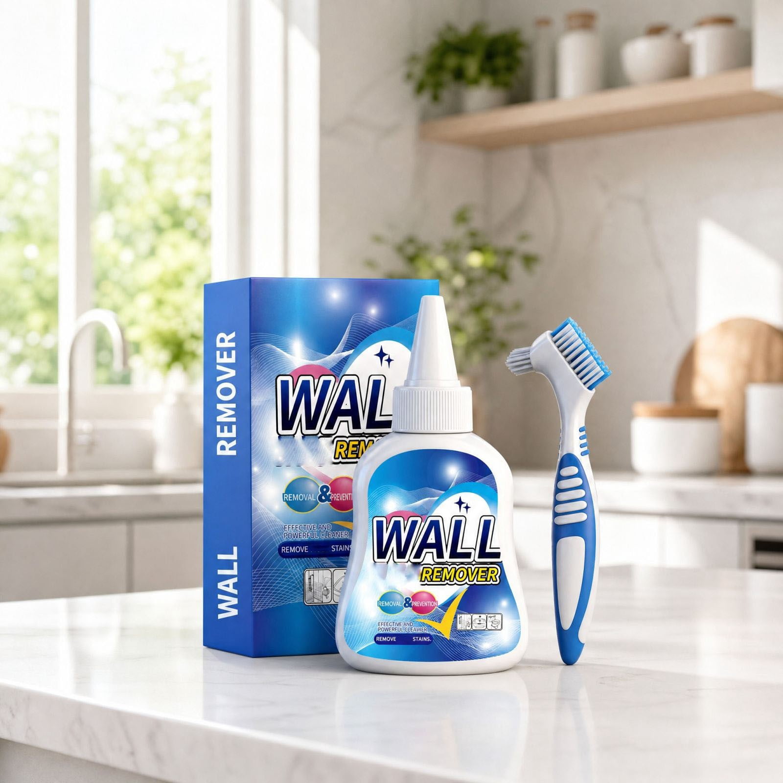 Stain-Removing Gel for Kitchen Laundry Walls 200g, Wall and Washing ...