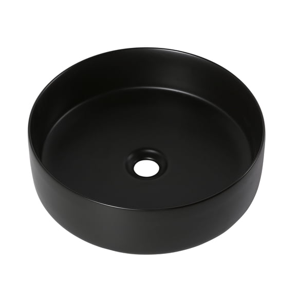 Stain-Resistant Ceramic Sink | Stylish Appearance | Above-Counter Bathroom Use