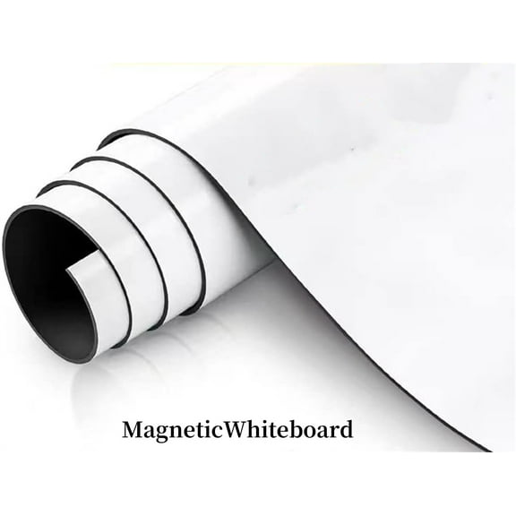 Stain-Resistant Fridge Whiteboard, Yayun Magnetic Dry Erase Board for Refrigerator, Wall Magnetic Whiteboard, Flexible Magnetic Fridge Whiteboard, 12x8in