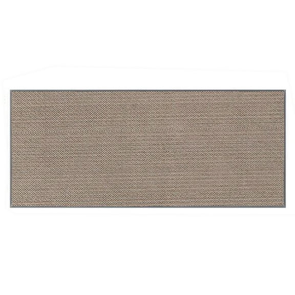 Stain-Resistant Hallway Runner, Non-Slip Latex Backing Kitchen Mat, Easy to Clean Washable Flax Jute Rug for Indoor Outdoor Use