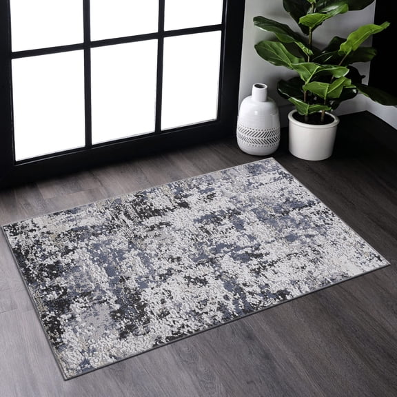 Stain Resistant Polyester Area Rug / Good for Home Office and Study
