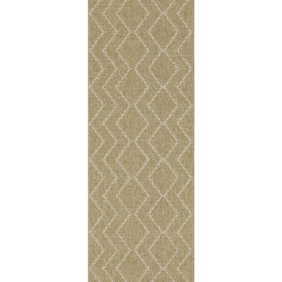 Stain-Resistant Polypropylene Rug | Ideal for Entryways and Under Furniture, Indoor/Outdoor Use