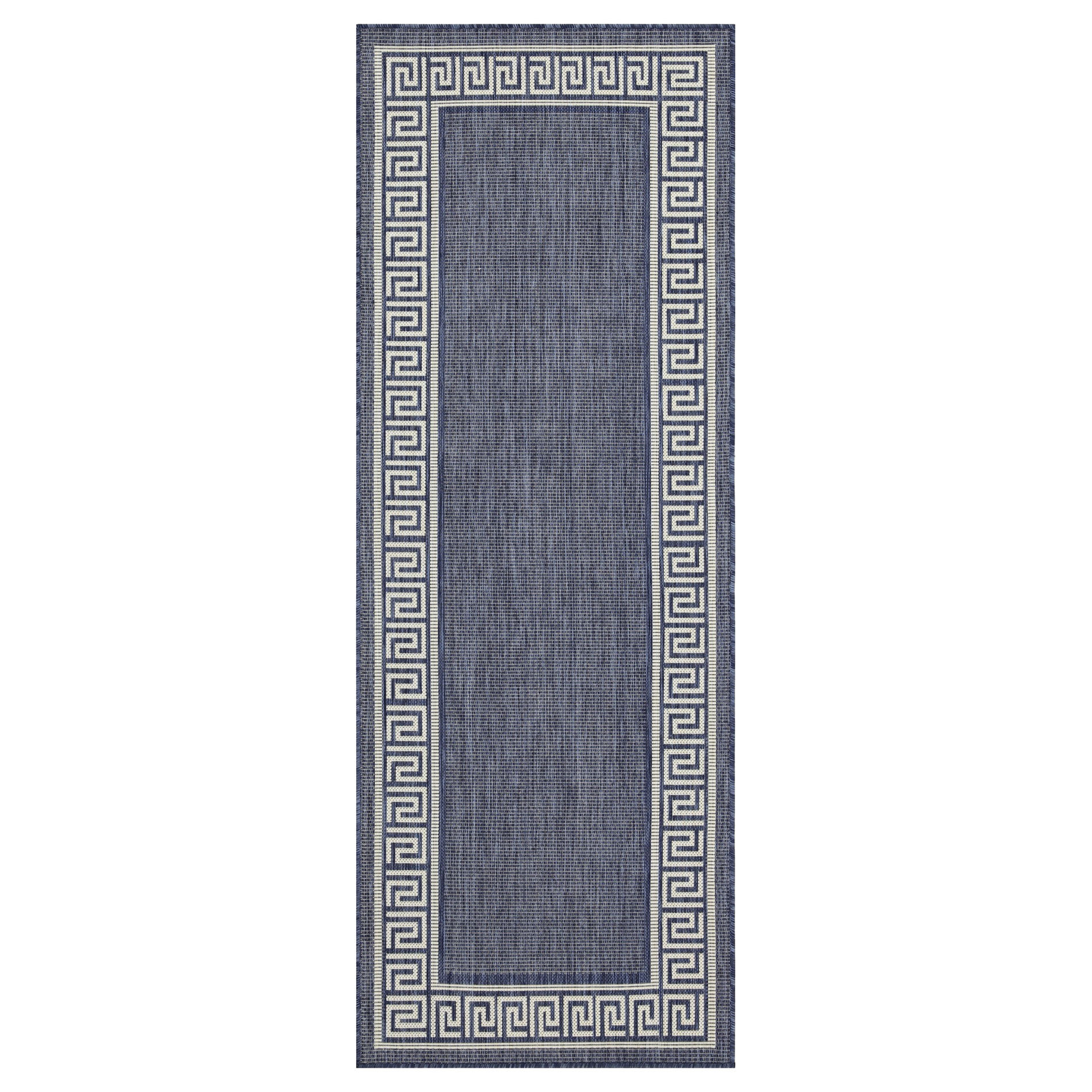 Polypropylene Rung Stain-Resistant Polypropylene Rug+Timeless Border Design