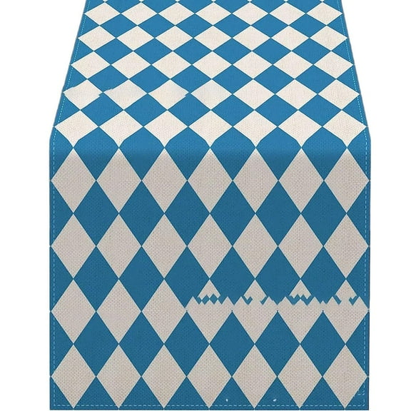 Stain Resistant Tablecloth Oktoberfest Table Runner For Dining Tablecloth Kitchen Dining Bar Linens Textiles Home Textile