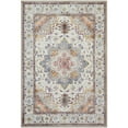 thumbnail image 1 of Low-Pile Printed Design Area Rug, 8 X 10, Stain-Resistant, Washable, Non-Slip Rubber Backing, Spill-Proof Easy-Clean, 1 of 6