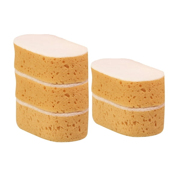 Stain Sponge Basdi Stain Removing Sponge Pads (1 Pack) - Large Eraser for Kitchen Washing & Dish Cleaning, Non-Scratch & Highly Absorbent, Effortless Grease Removal, Kitchen Scrubber