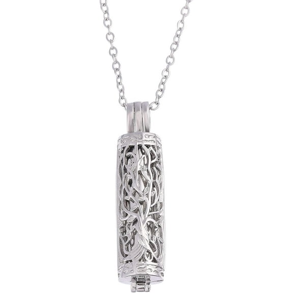 Stain Steel Necklaces Cremation Pendant Necklace for Ashes Stainless Steel Chains Memorial Jewelry 304 Stainless Steel