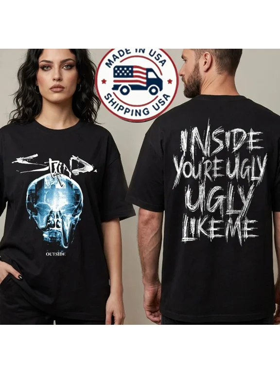 Staind Break The Cycle 25 Anniversary 2026 Unisex T-Shirt,Black Color,Size L