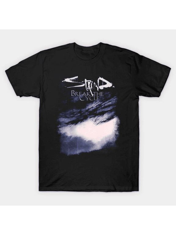 Staind Tour 2026 T-Shirt Break The Cycle 25th Anniversary Tee