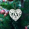 thumbnail image 1 of Stained Glass Birds Small Large Ball Decorations Ceiling 10pcs Valentines Day Decoration Heart-shaped Mask Souvenir Tree Hanging Ornament Ball Bead Chain Roll, 1 of 4