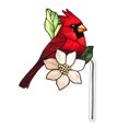 thumbnail image 1 of Stained Glass Cardinal Garden Pot Stake Acrylic Outdoor Decor for Potted Plants Patio Porch Yard 4.72 Inch Housewarming Gift, 1 of 7
