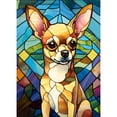 thumbnail image 1 of Stained Glass Chihuahua dog 5D Diamond Art DIY Paint with Full Drill Round Diamond Gems Painting by Number Kits for Adults Art Craft Home Wall Decor 15.8x19.8in, 1 of 8