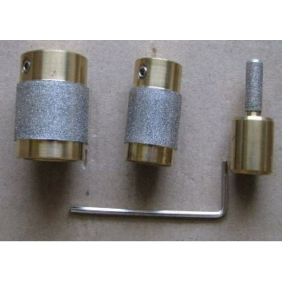 Stained Glass Grinder Head Bit 3 Sizes Quality Brass Core