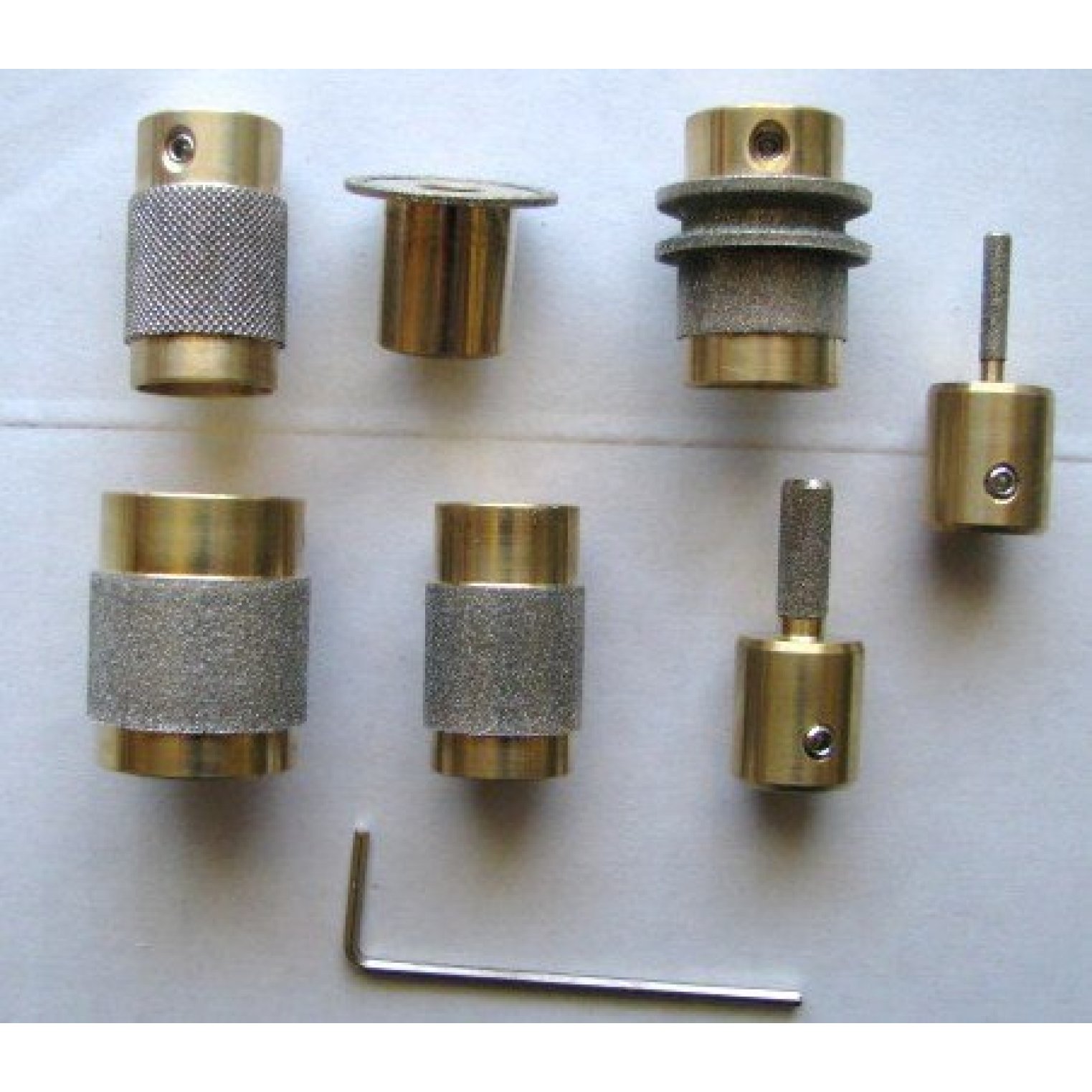 Stained Glass Grinder Head Bit 7 Sizes Quality Brass