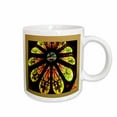 thumbnail image 1 of 3drose, Stained Glass Ii, 11oz Mug, 1 of 6