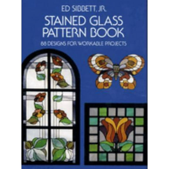 Pre-Owned Stained Glass Pattern Book: 88 Designs for Workable Projects (Dover Stained Glass Instruction) Paperback - USED