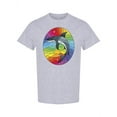thumbnail image 1 of Stained Glass Shark T-Shirt Women -Image by Shutterstock, Female Medium, 1 of 2