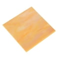 thumbnail image 1 of Stained Glass Sheet Mosaic Tile 3.9 Inch x 3.9 Inch Orange Color, Stained Glass Sheets for Crafts Project, 1 of 5