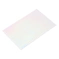 thumbnail image 1 of Stained Glass Sheet Mosaic Tile 5.9 Inch x 3.9 Inch Bright White, Stained Glass Sheets for Crafts Project, 1 of 5