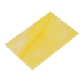 thumbnail image 1 of Stained Glass Sheet Mosaic Tile 5.9 Inch x 3.9 Inch Light yellow, Stained Glass Sheets for Crafts Project, 1 of 5