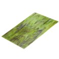 thumbnail image 1 of Stained Glass Sheet Mosaic Tile 7.9 Inch x 5.9 Inch Army Green Stained Glass Sheets for Crafts Project, 1 of 5