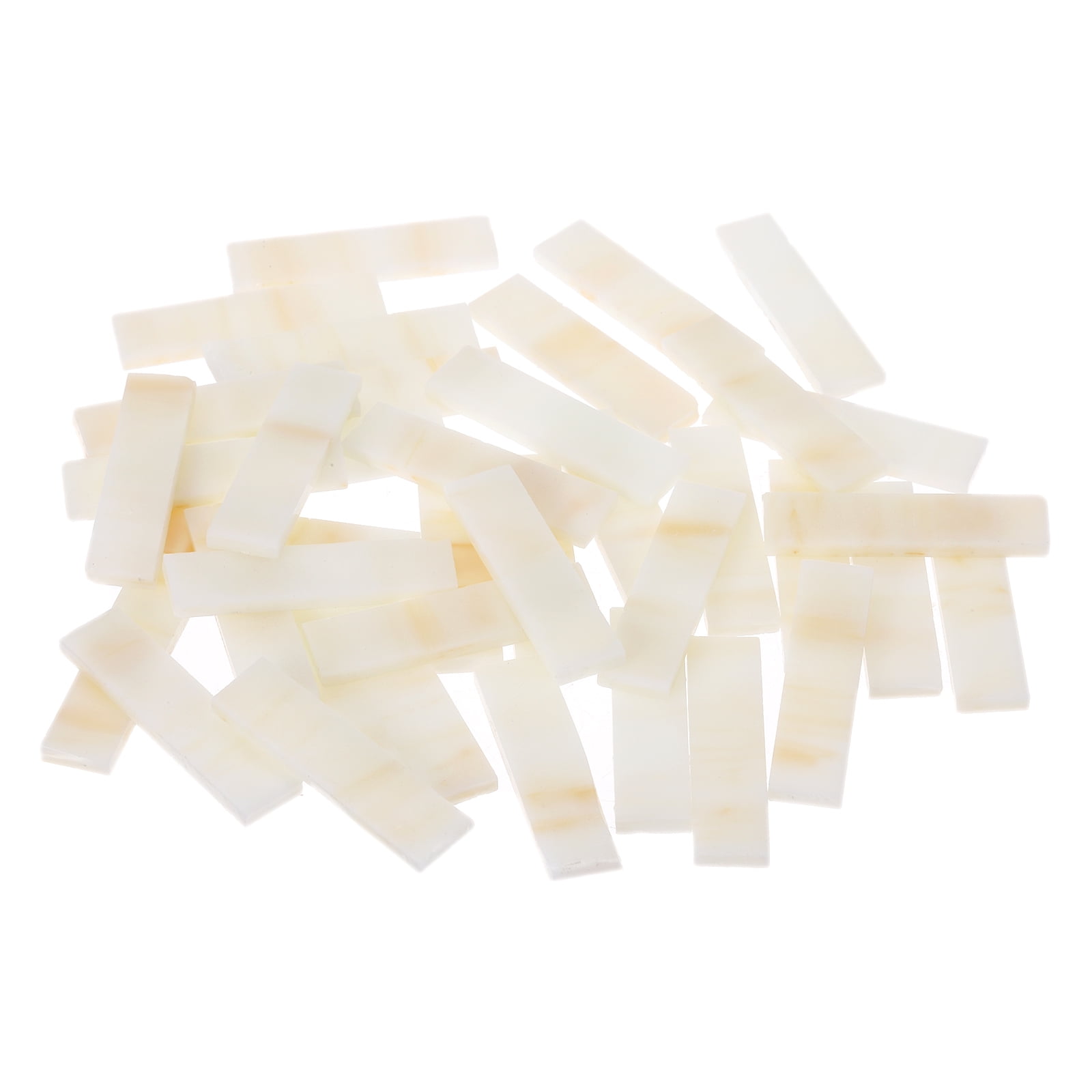 Stained Glass Strip, Light Beige Mosaic Tiles 200g/7.05 oz