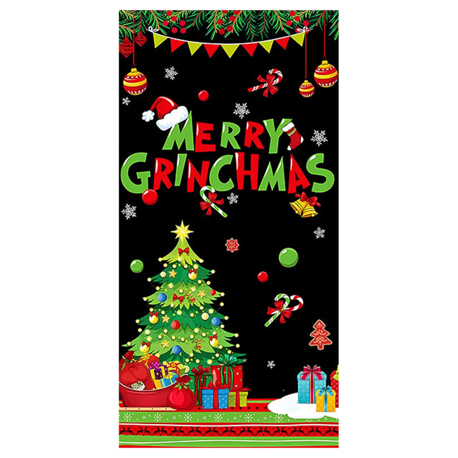 Stained Glass Window Birds Bottle Topper Christmas Door Decoration Door