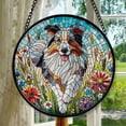 thumbnail image 1 of Stained Glass Window Hanging Australian Shepherd, Christmas Ornament Gift, Mother’s Day Keepsake, Valentine’s Day Decor, Festival Gift Ornament, Keepsake 2025, 1 of 6