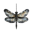 thumbnail image 1 of Stained Glass Window Hanging Dragonfly Stained Glass Suncatcher Hanging Wall Art Home and Garden Decor Housewarming Gift 1 Count Clear, 1 of 7