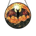 thumbnail image 1 of Stained Glass Window Hanging - Halloween Decorations White Ghost Suncatcher for Garden Spooky Sun Catchers, 1 of 6