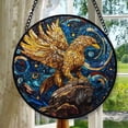 thumbnail image 1 of Stained Glass Window Hanging Personalized Christmas Decoration Gift Mother’s Day Ornament Love Day Home Decor Celebration Hanging Decor Keepsake 2025, 1 of 6