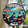 thumbnail image 1 of Stained Glass Window Hanging Personalized Christmas Decoration Gift Mother’s Day Ornament Love Day Home Decor Celebration Hanging Decor Keepsake 2025, 1 of 6